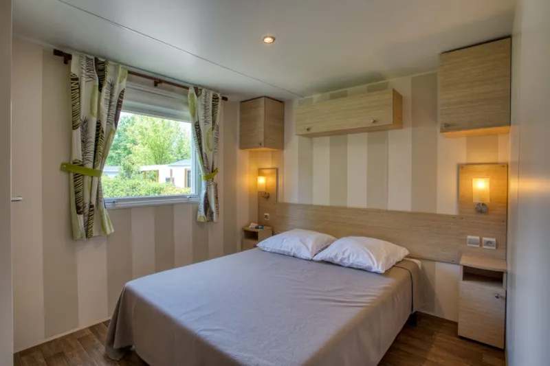 Mobil-Home Super Sélénia 35M² - 2 Chambres - Terrasse Couverte 15M² - Tv - Lave Vaisselle