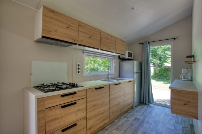 Mobil-Home Bahia 33M² - 2 Chambres - Terrasse Semi-Couverte 15M² - Tv - Lave Vaisselle