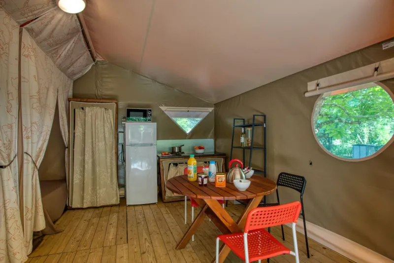 Lodge Canada 20M² - 2 Chambres - Terrasse Couverte 13M²