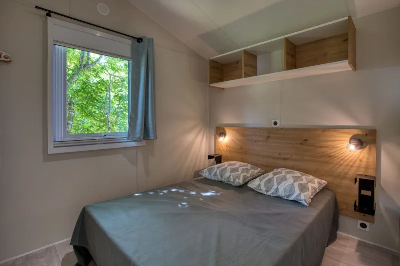 Mobil-Home Toscane 33M² - 3 Chambres - Terrasse Semi-Couverte 15M² - Tv - Lave Vaisselle