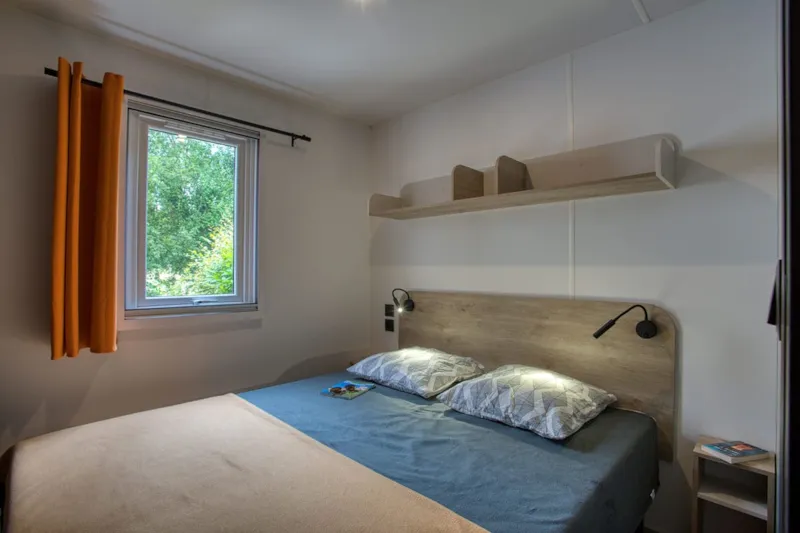 Mobil-Home Tribu 2X26m² - 4 Chambres - Terrasse Semi-Couverte 22M² - Tv - Lave Vaisselle