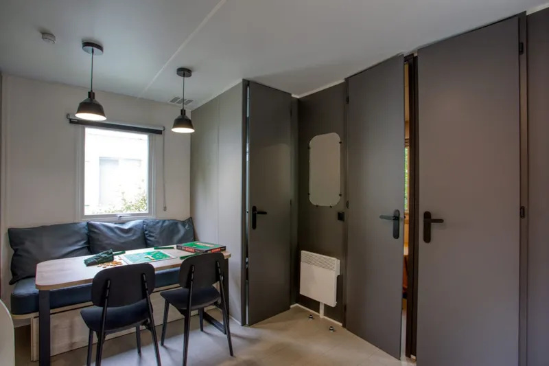 Mobil-Home Tribu 2X26m² - 4 Chambres - Terrasse Semi-Couverte 22M² - Tv - Lave Vaisselle