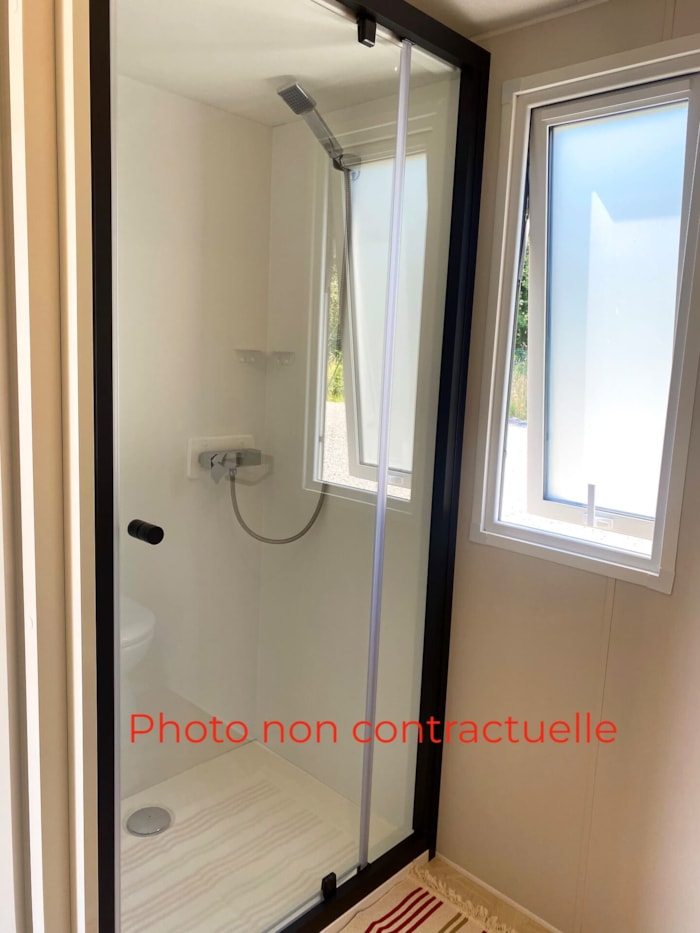 Mobil-Home Bahia Compact 20M² - 1 Chambre - Terrasse Couverte 11M² - Tv