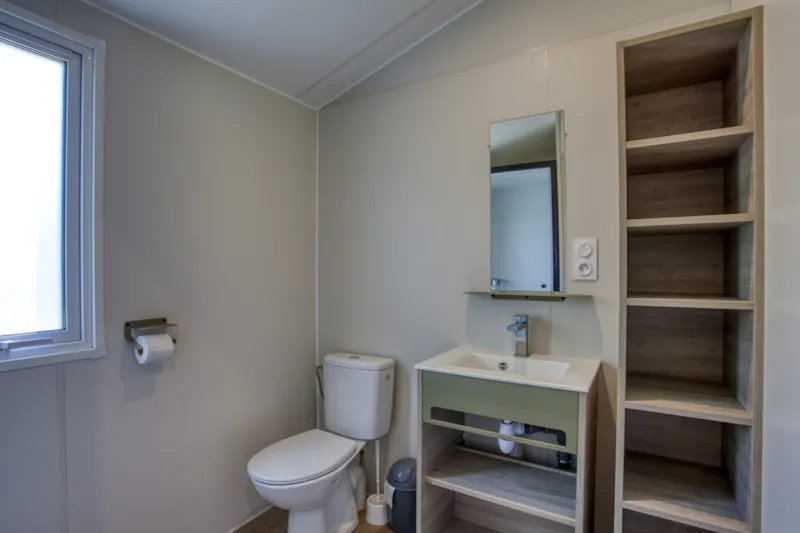 Mobil-Home Bahia Compact 20M² - 1 Chambre - Terrasse Couverte 11M² - Tv