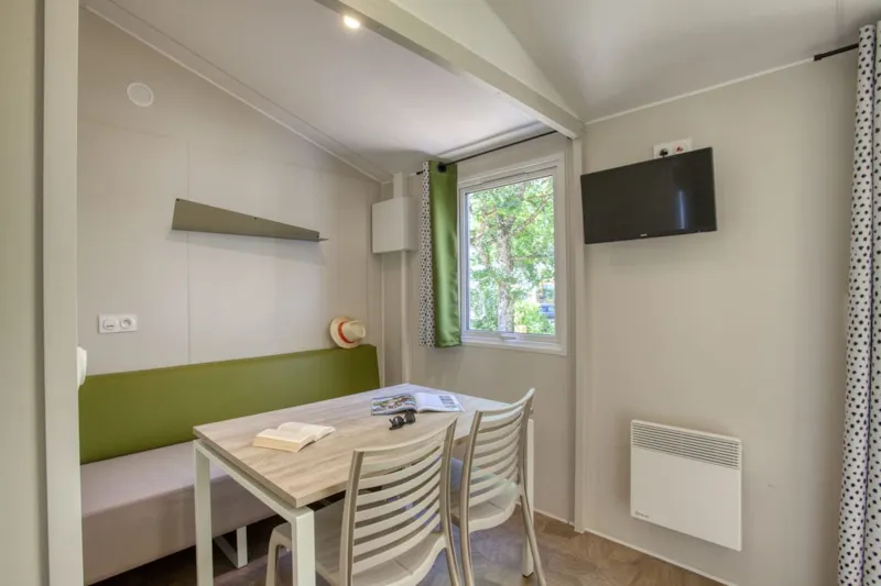 Mobil-Home Bahia Compact 20M² - 1 Chambre - Terrasse Couverte 11M² - Tv