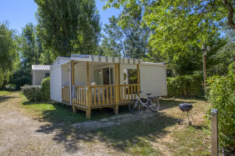 Mobil-Home Loggia 24M² - 2 Chambres - Terrasse Couverte 9M² - Tv