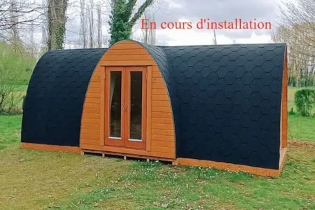 Accommodation - Pod Cabin 14M² - 2 Bedrooms - Camping du Lac de Groléjac en Dordogne