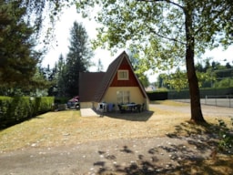 Huuraccommodatie(s) - Chalet Pointu 45M² - Camping Les Pinasses