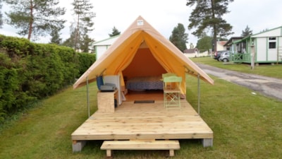 Canvas bungalow LA CANADA 12 m² (without toilet blocks) — 2