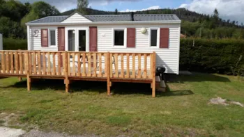 Mietunterkunft - Mobilheim Mélèze 32 M² 6 Personnes - Camping Les Pinasses