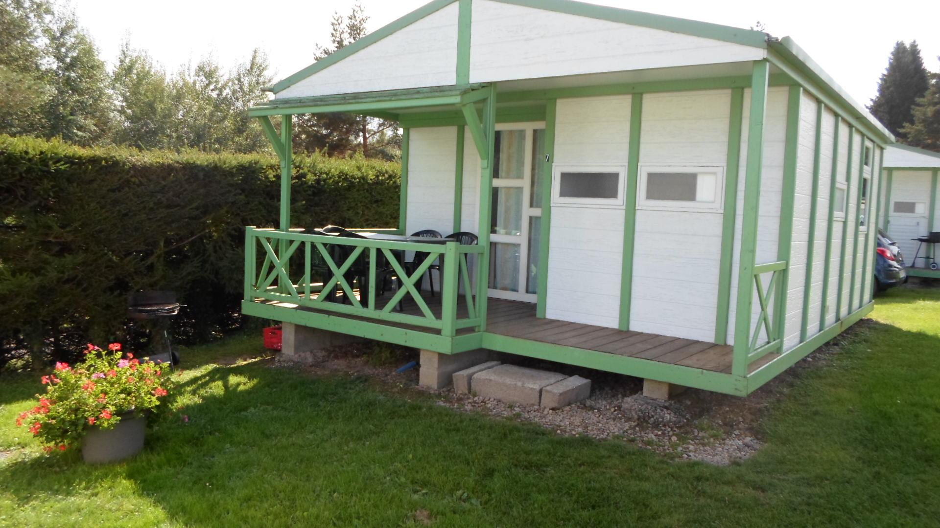 Location - Chalet Cedre Gitotel 27M² - Camping Les Pinasses