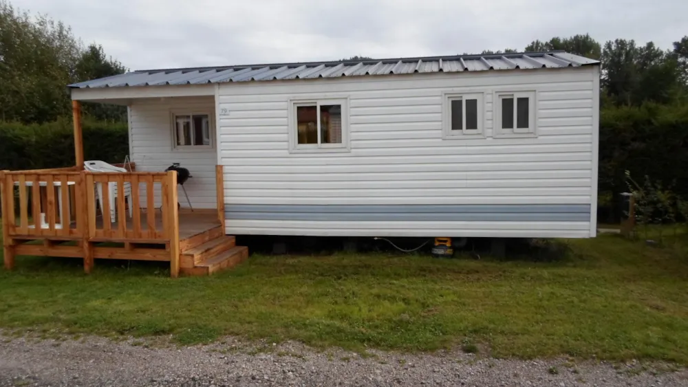 Location - Mobil-Home Douglas 30M² - Camping Les Pinasses