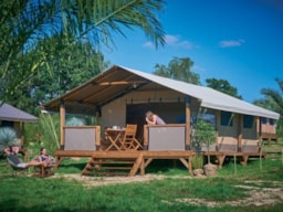 Accommodation - Tent Lodge 'Kenya' 2 Bedrooms *** - YELLOH! VILLAGE - LA BAIE DE DOUARNENEZ