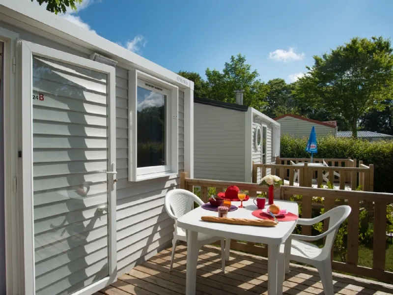 Mietunterkunft - Mobilheim Moon Tv - 17M² - 1 Schlafzimmer - - Clico Chic - La Baie de Douarnenez