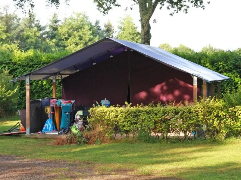 Mietunterkunft - Lodge Freelife Zelt Ohne Sanitäranlagen - 40M² - Behindertengerecht - 2 Schlafzimmer - - Clico Chic - La Baie de Douarnenez