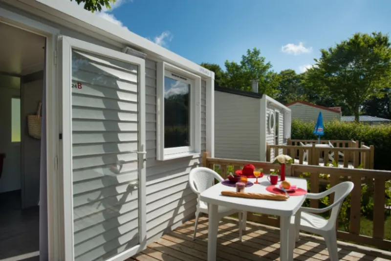 Mietunterkunft - Mobilheim Tv - 17M² - 1 Schlafzimmer - - Clico Chic - La Baie de Douarnenez