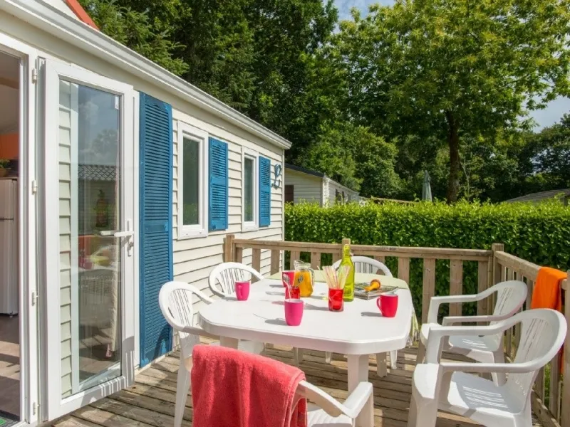 Mietunterkunft - Mobilheim Resort Tv - 31M² - 3 Schlafzimmer - - Clico Chic - La Baie de Douarnenez