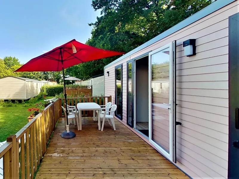 Mietunterkunft - Mobilheim Rose Top Tv - 33M² - 2 Schlafzimmer - - Clico Chic - La Baie de Douarnenez