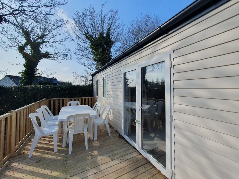 Mietunterkunft - Mobilheim Super Family Top Tv - 40M² - 4 Schlafzimmer - - Clico Chic - La Baie de Douarnenez