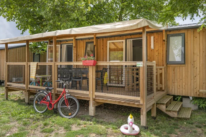 Mietunterkunft - Mobilheim Super Family Top Tv Placette - 40M² - 4 Schlafzimmer - - Clico Chic - La Baie de Douarnenez