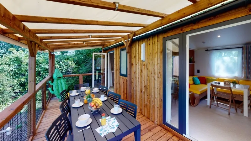 Mietunterkunft - Mobilheim Kids Top Tv Placette - 40M² - 3 Schlafzimmer - - Clico Chic - La Baie de Douarnenez