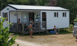 Mietunterkunft - Wohnmobil 4 Personen 2 Zimmer 29 M2 - Camping des Alouettes