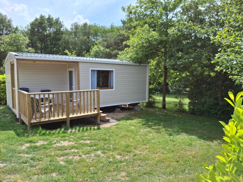 Mobil home 4 personnes, 2 chambres, 27 m2