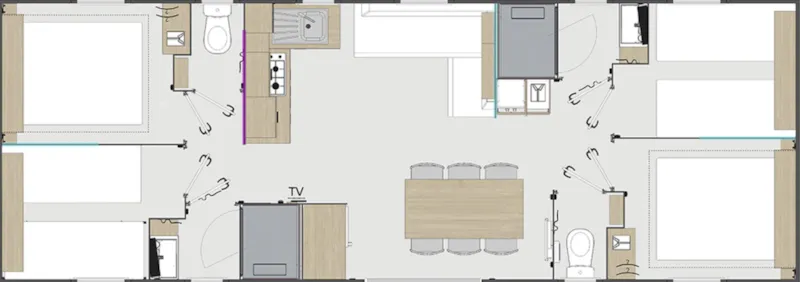 Grand Confort 8 Pers