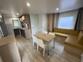 Mietunterkunft - Mobilheim Confort 2 Zimmer - Camping LANDES BLEUES
