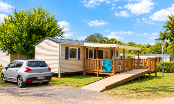 2-bedroom mobile home for people with reduced mobility