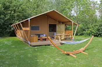 Mietunterkunft - Safarizelt Woody - RCN Vakantiepark Zeewolde