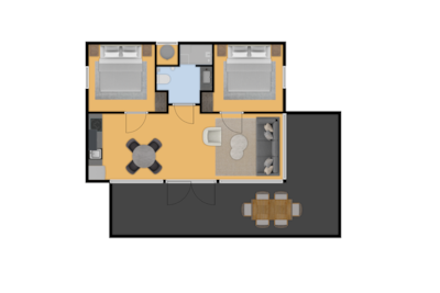 Bungalow de Parelduiker