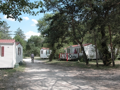 Mietunterkunft - Mobil-Home Cottage 2 Zimmers - Camping la Pinède