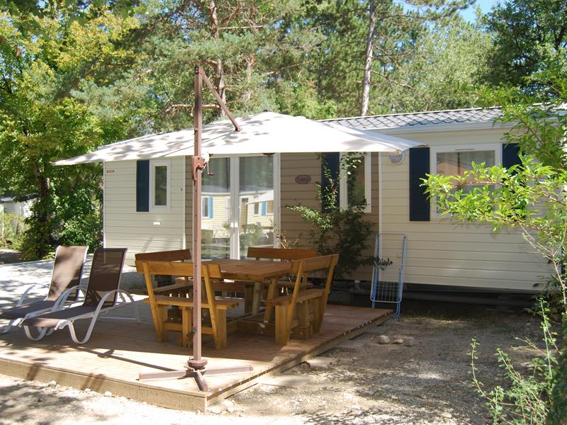 Accommodation - Mobil-Home Tribu 3 Rooms - Camping la Pinède