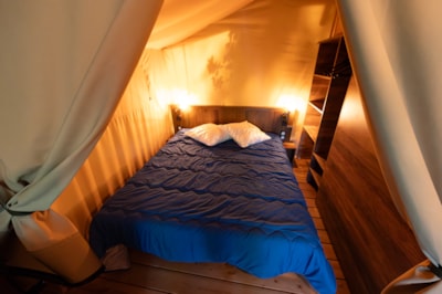 Lodge Insolite Pinède 46m² - 2 bedrooms + sheltered terrace + plancha -