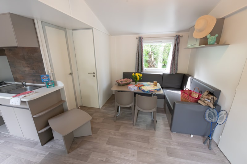 Mobil-home Confort Cocoon 28m² - 2 chambres + Terrasse couverte