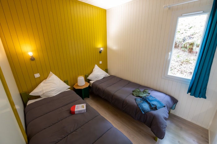 Chalet Confort Friends 34M² - 2 Chambres + Terrasse Couverte