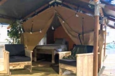 Bivouac Lodge  (without sanitary facilities, without kitchen) (1 bedroom - 1/2 person)