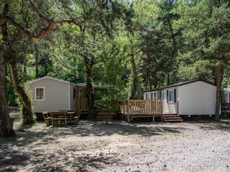 Mobil-Home Tribu Confort - 5 Chambres - Avec Terrasses Reliées + Tv -