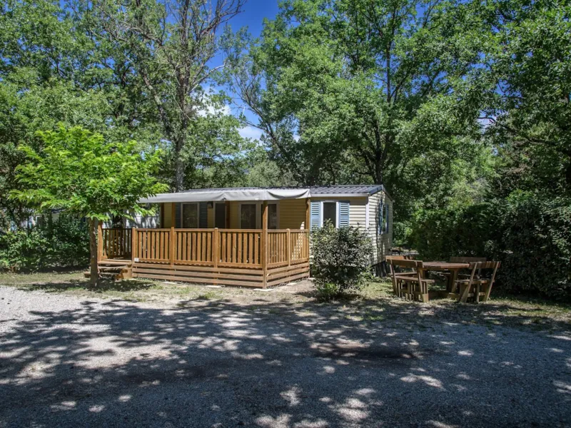 Mobil-Home Confort Relax 33M² - 3 Chambres + Terrasse Couverte -