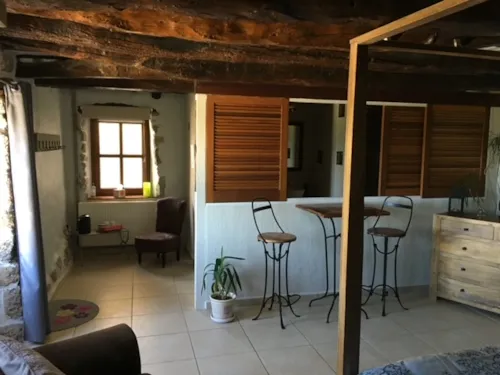 Kamer - Slaapkamers - image n°2 - FERME DE SIMONDON : Camping & Gîtes & Chambres d'Hôtes