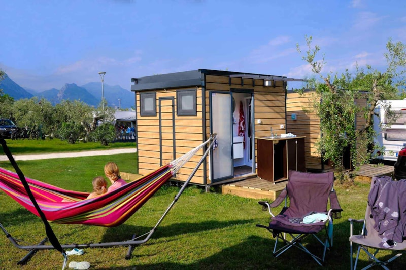 Piazzola comfort con cabina bagno privato