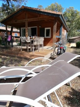 Huuraccommodatie(s) - Chalet Premium - 2 Slaapkamers - Camping du Domaine de Massereau