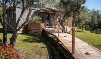 Huuraccommodatie(s) - Ultimate Stacaravan - 40 M² - 3 Slaapkamers - Verhoogd Terras Met Jacuzzi - Camping Marvilla Parks - Domaine de Massereau