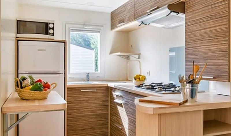 Mobil-Home Premium - 25 M² - 2 Chambres - Tv - Clim -Terrasse Surélevée