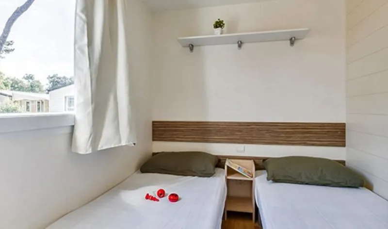 Mobil-Home Premium - 25 M² - 2 Chambres - Tv - Clim -Terrasse Surélevée