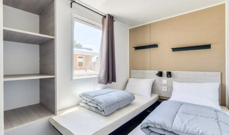 Mobil-Home Premium - 35 M² - 3 Chambres - Tv - Clim - Terrasse Surélevée