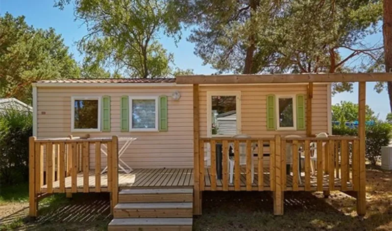 Mobil-Home Comfort - 25 M² - 2 Chambres - Tv - Clim - Terrasse Surélevée