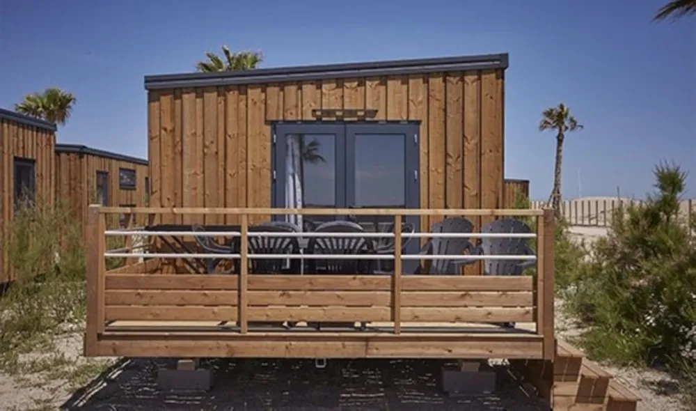 Location - Chalet Comfort - 3 Chambres - Clim - Camping Marvilla Parks - Domaine de Massereau