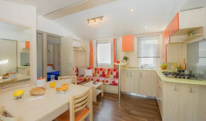 Mobil-Home Comfort  - 28 M² - 3 Chambres - Tv - Clim - Terrasse Surélevée